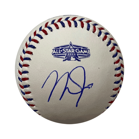 Mike Trout Autographed 2022 ASG Logo Baseball