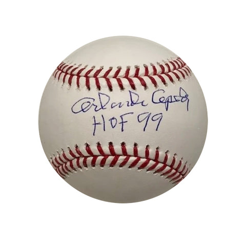 Orlando Cepeda Autographed "HOF 99" Baseball