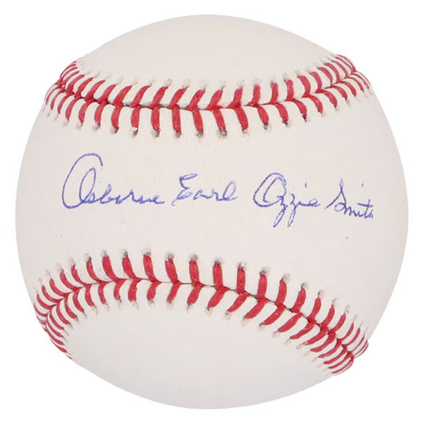 Ozzie Smith Autographed Full Name Baseball