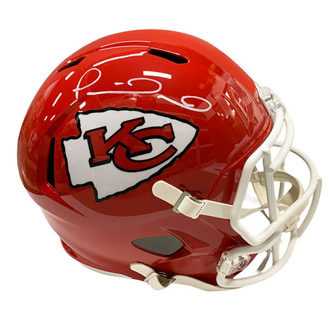 Patrick Mahomes Autographed Chiefs Full Size Replica Helmet - Beckett Authenticated