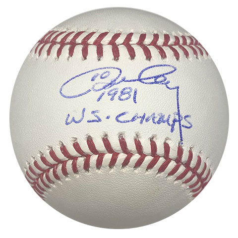 Ron Cey Autographed "1981 WS Champs" Baseball