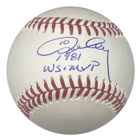 Ron Cey Autographed "1981 WS MVP" Baseball