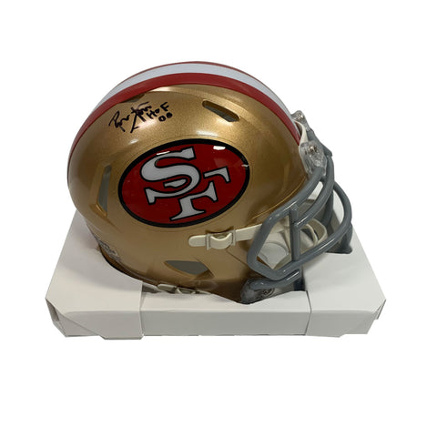 Ronnie Lott Autographed "HOF 2000" SF 49ers Mini Helmet