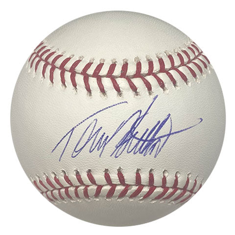 Tom Hutton Autographed Baseball