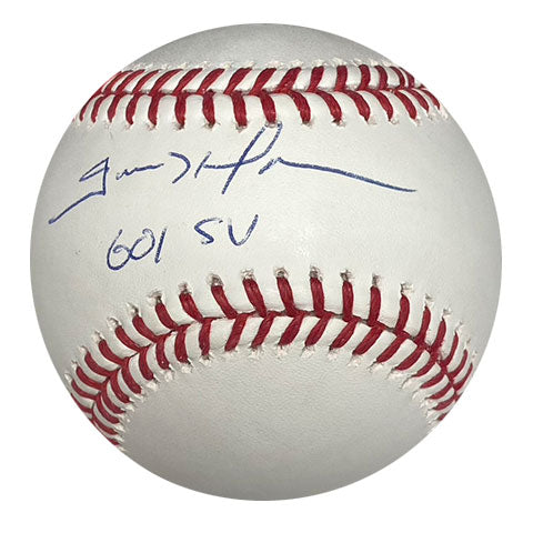 Trevor Hoffman Autographed "601 Career Saves" Baseball