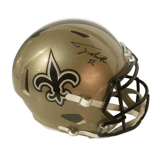 Tyrann Mathieu Autographed Saints Replica Full Size Helmet