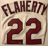 Jack Flaherty Autographed White St. Louis Cardinals Replica Jersey
