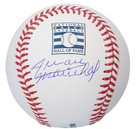 Juan Marichal Autographed HOF Logo Baseball