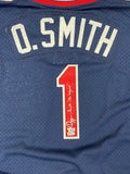 Ozzie Smith Autographed "The Wizard" Navy Mitchell & Ness Cardinals Jersey